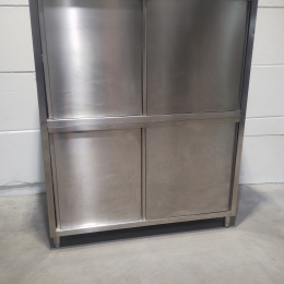stainless steel storage cabinet